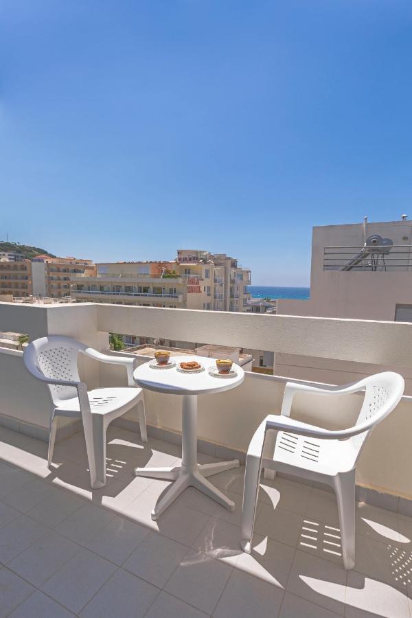 3- Sea View Luxury Suite In The Center Of Rhodes! Rhodes City Eksteriør billede